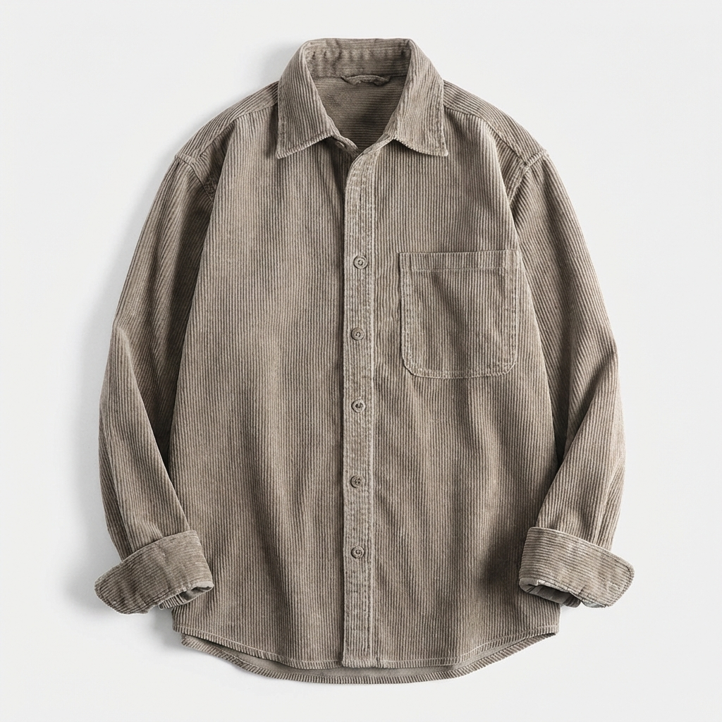 Helvano | Cord-Overshirt für Herren