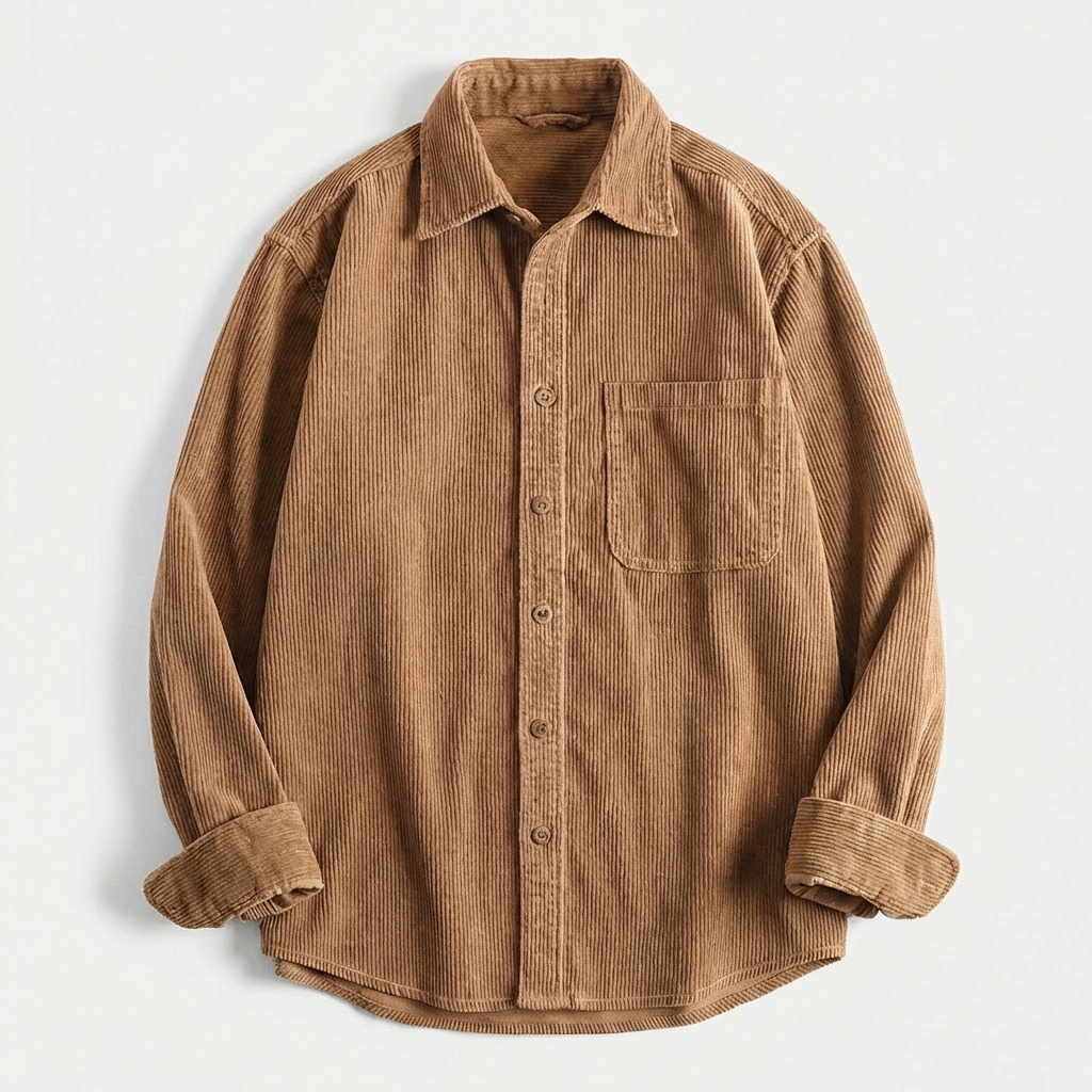 Helvano | Cord-Overshirt für Herren