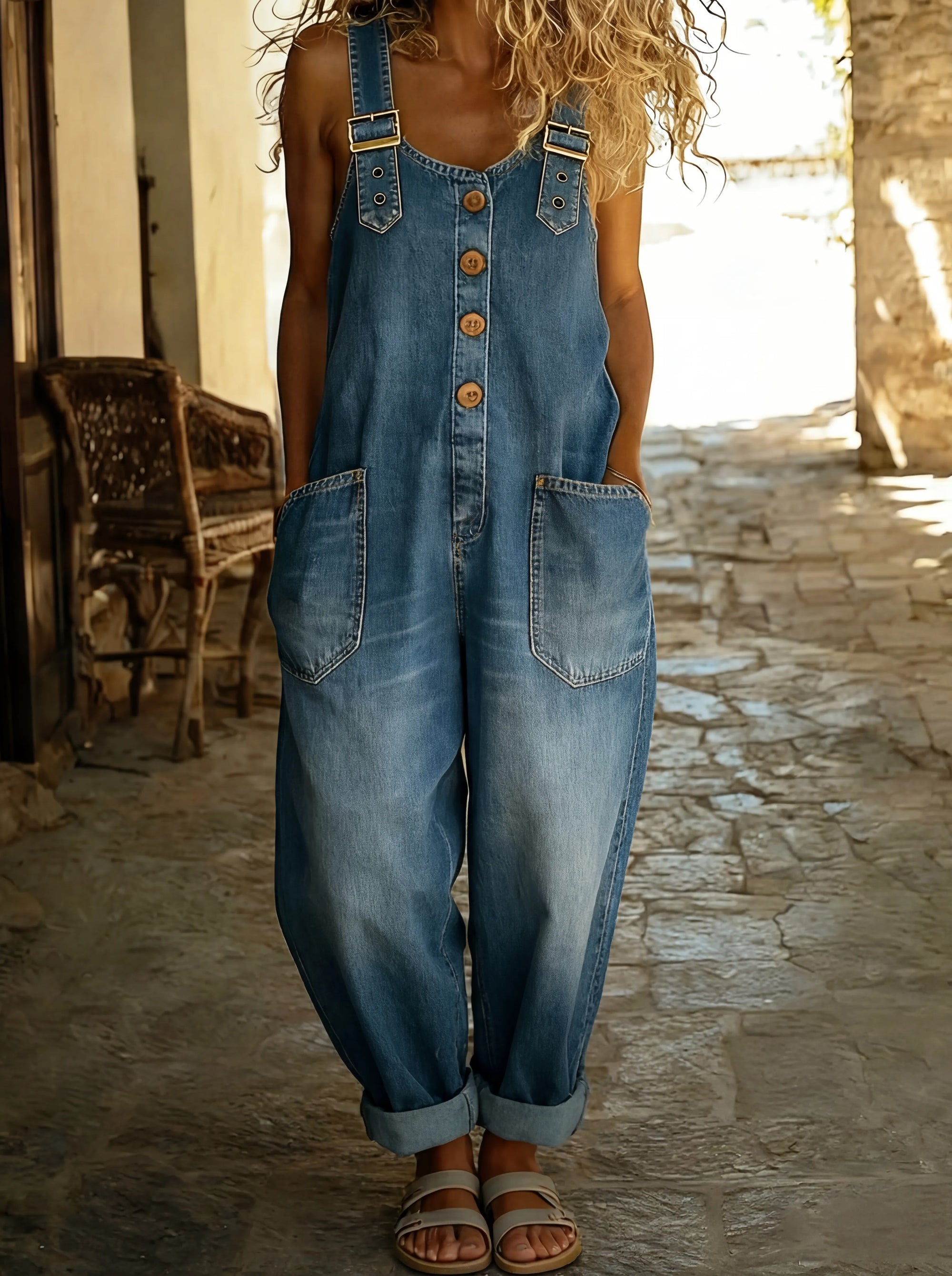 Helvano | Jeans-Overall für Damen