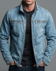 Helvano | Vintage Washed Jacke für Herren