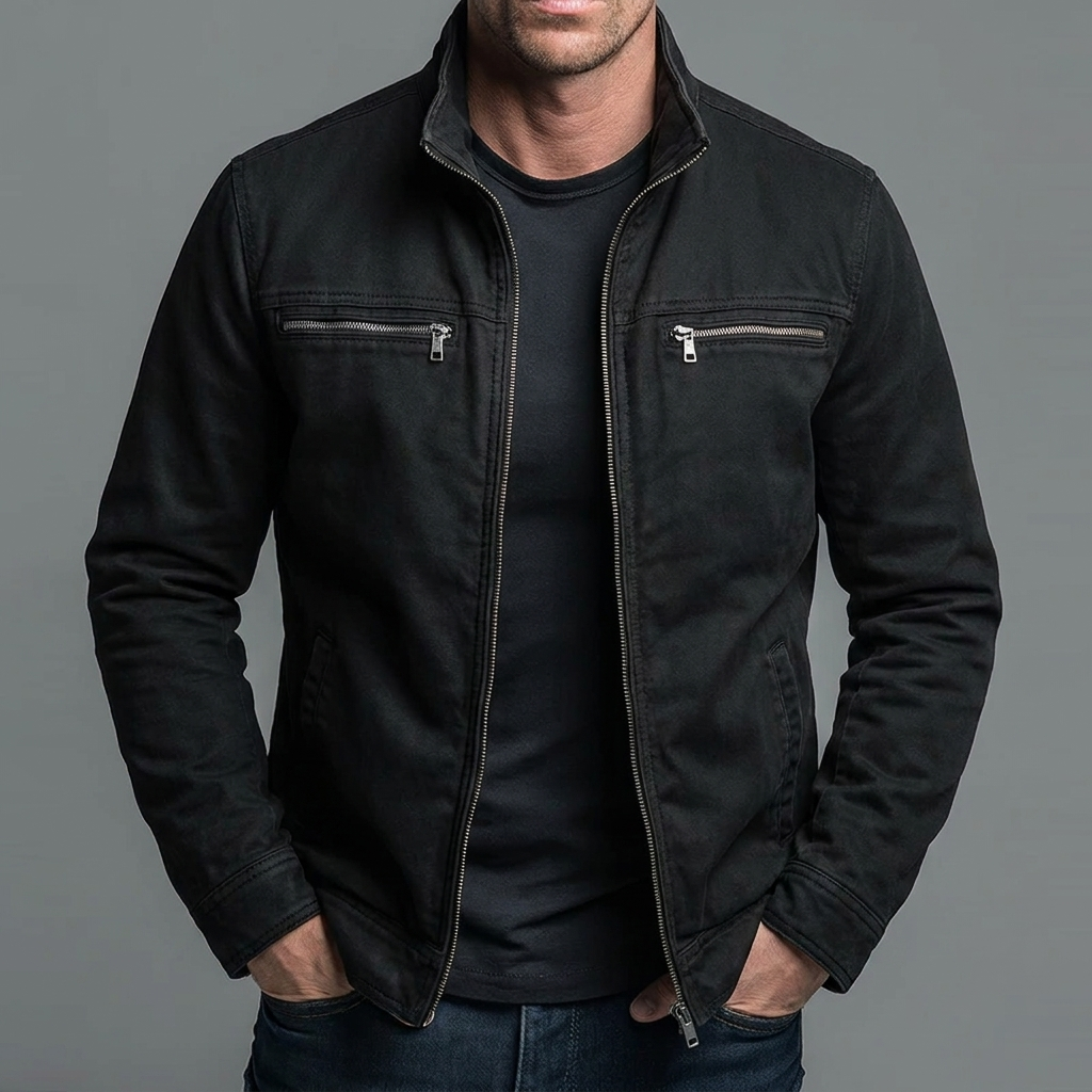 Helvano | Vintage Washed Jacke für Herren