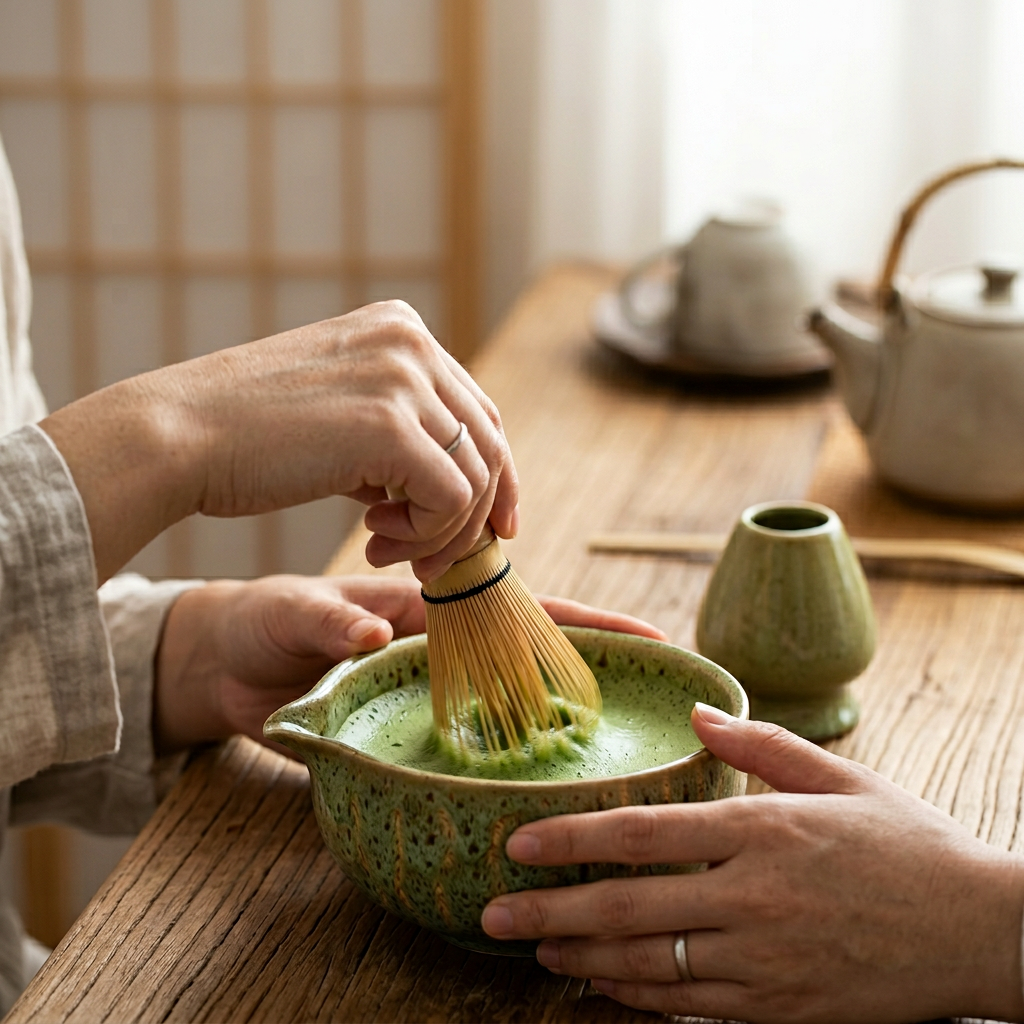 Helvano | Matcha-Set aus Keramik