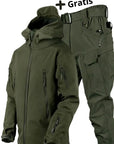 Helvano | Windbreaker-Jacke mit Softshell-Hose im Set für Damen