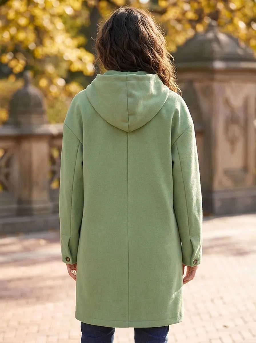 Helvano | Plüsch-Fleecemantel für Damen