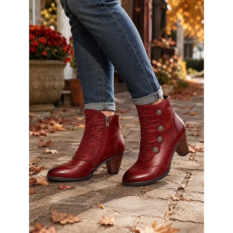 Helvano | Damen Stiefeletten mit Absatz