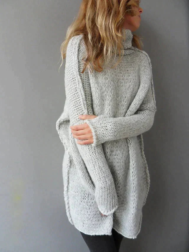 Helvano | Oversized Rollkragenpullover für Damen