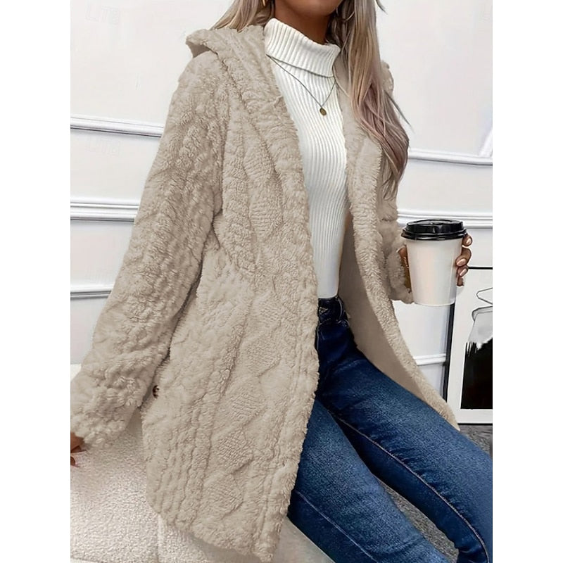 Helvano | Warme Kapuzenjacke für Damen