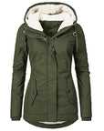 Helvano | Winterparka mit Kapuze für Damen