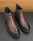 Helvano | Chelsea Boots mit Flügelkappe für Herren