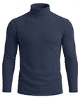 Helvano | Strukturierter Rollkragenpullover für Herren
