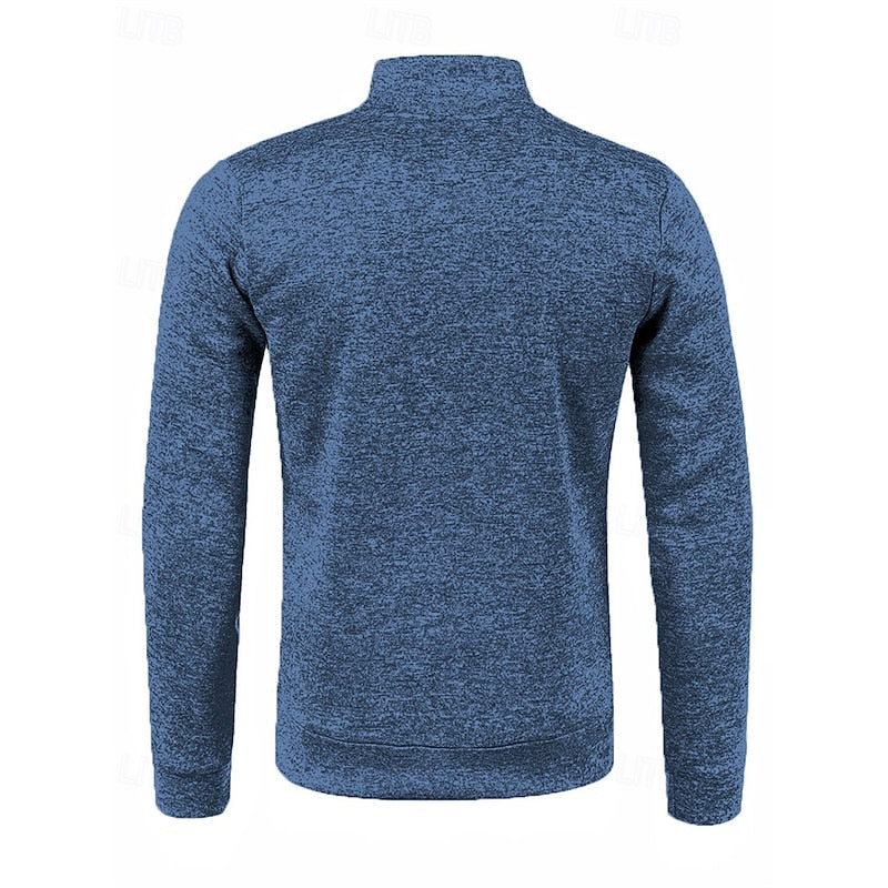 Helvano | Stehkragenjacke mit Reissverschluss für Herren