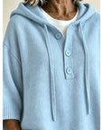 Helvano | Lockerer Strickpullover mit Kapuze für Herren