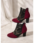 Helvano | Damen-Stiefeletten mit Absatz und Spitze