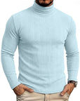 Helvano | Strukturierter Rollkragenpullover für Herren
