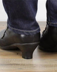Helvano | Viktorianische Schnür-Stiefeletten für Damen mit Spitze