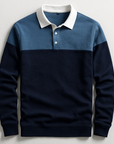 Helvano | Langarm-Poloshirt für Herren