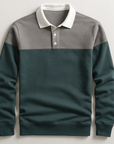 Helvano | Langarm-Poloshirt für Herren