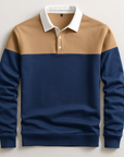 Helvano | Langarm-Poloshirt für Herren