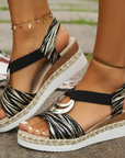 Helvano | Damen Keilsandalen mit Absatz