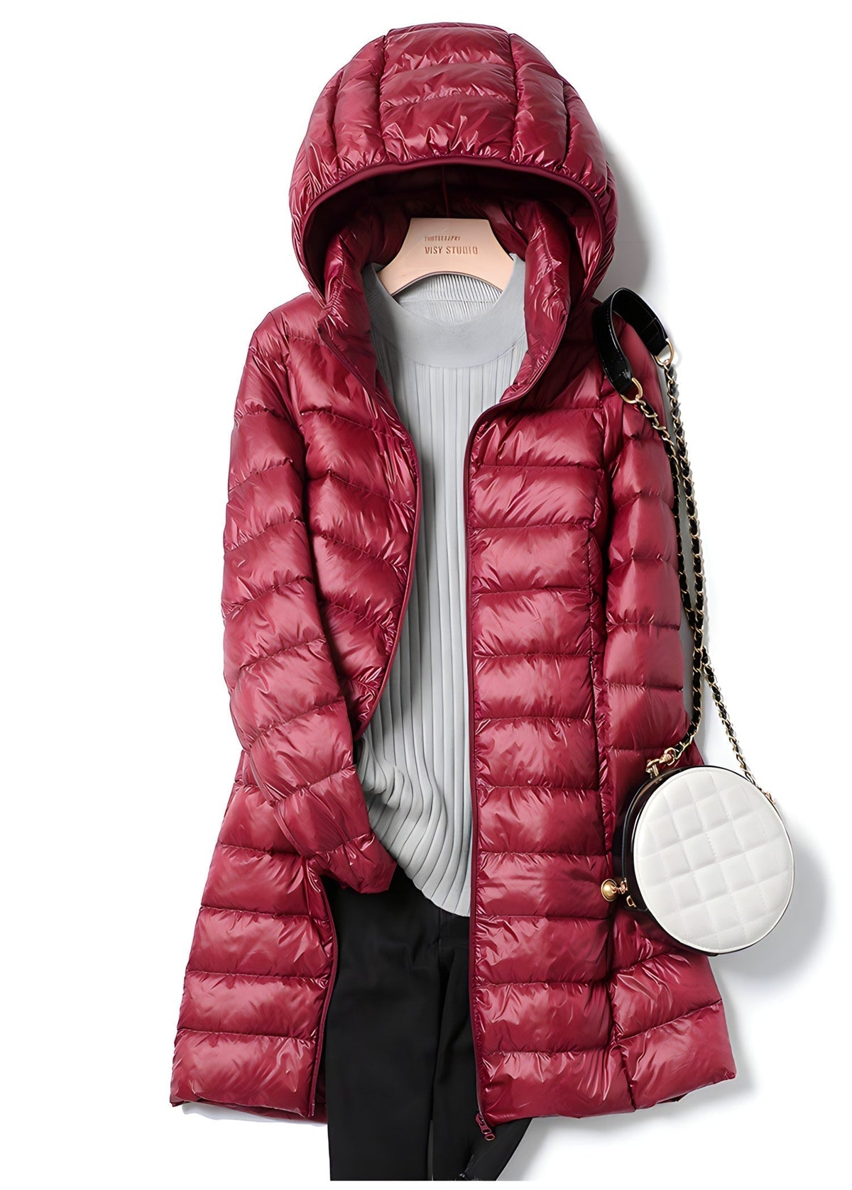 Helvano | Lange Daunenjacke für Damen