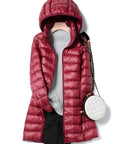 Helvano | Lange Daunenjacke für Damen