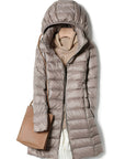 Helvano | Lange Daunenjacke für Damen