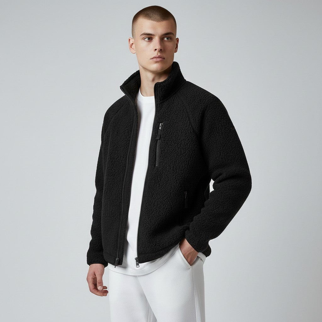 Helvano | Sherpa-Fleecejacke für Herren