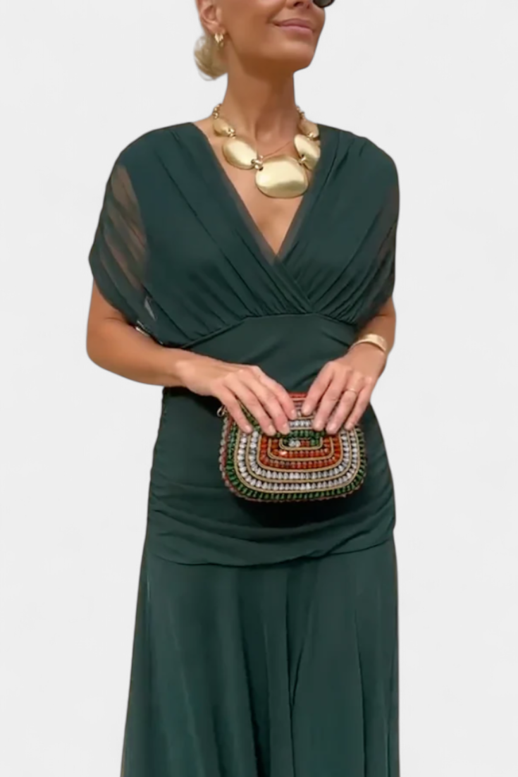 Helvano | Drapiertes Damenkleid