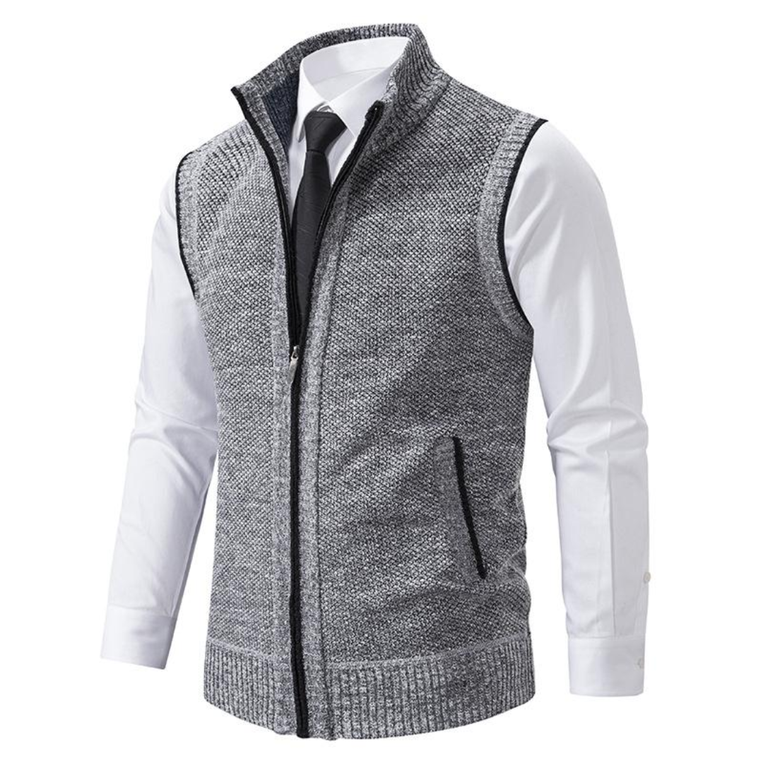 Helvano | Klassische Strickweste für Herren