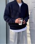 Helvano | Herren Troyer-Pullover mit Zip