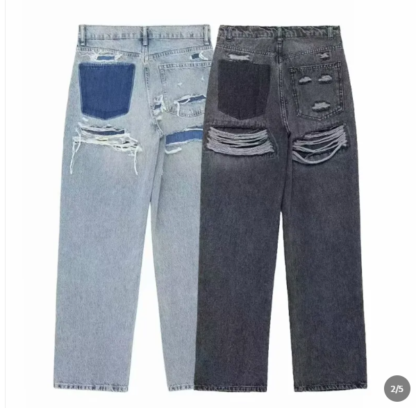 Helvano | Ripped Jeans für Damen im Vintage-Look