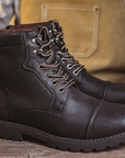 Helvano | Herren Stiefel aus Leder in Braun