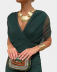 Helvano | Drapiertes Damenkleid