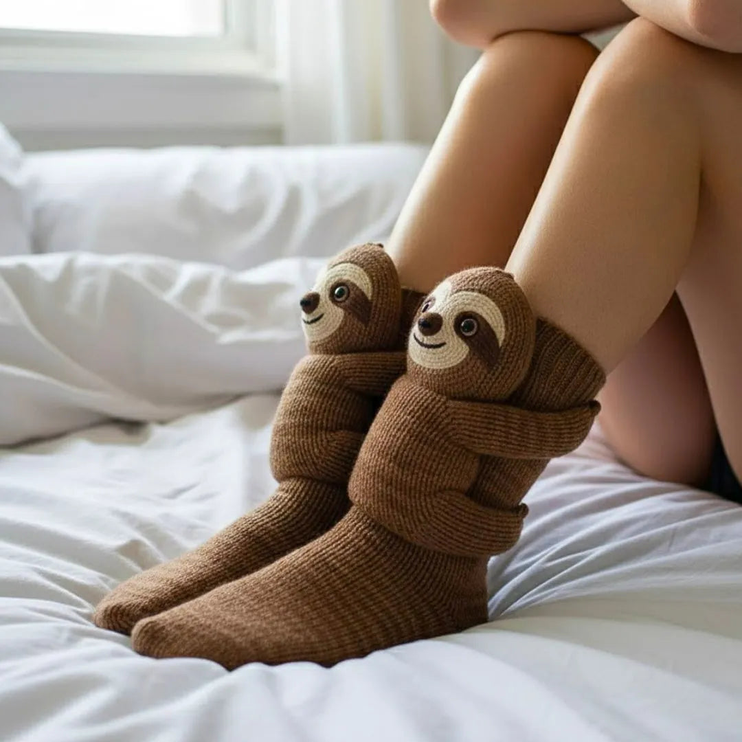 Helvano | Kuschelige Tiermotiv-Socken für Erwachsene