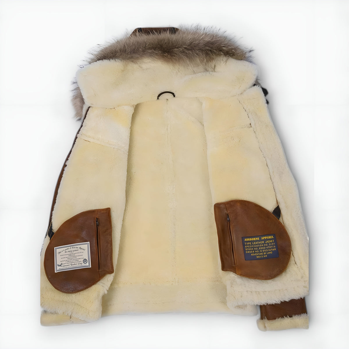 Helvano | Fliegerjacke für Herren in Braun