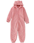 Helvano | Teddy-Fleece Overall mit Kapuze für Damen