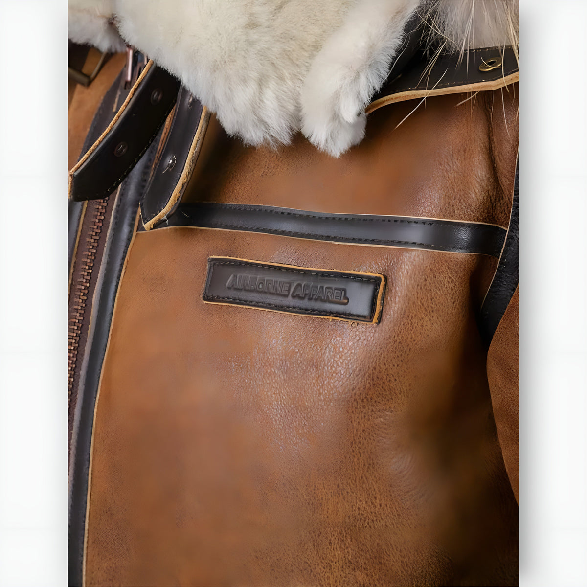 Helvano | Fliegerjacke für Herren in Braun