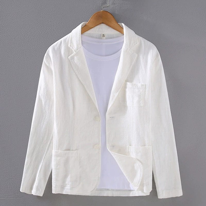 Helvano | Herren Leinen-Blazer regular