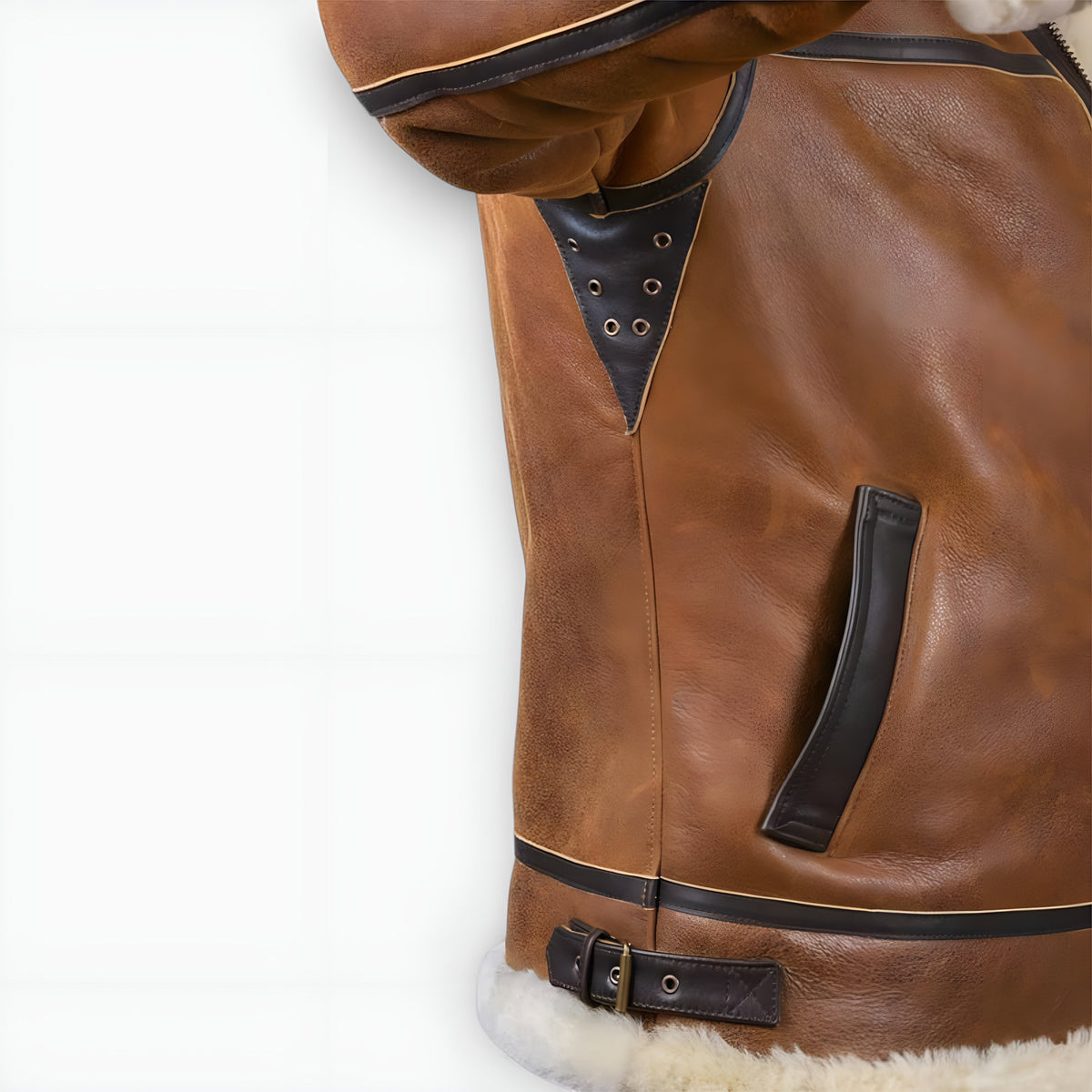 Helvano | Fliegerjacke für Herren in Braun