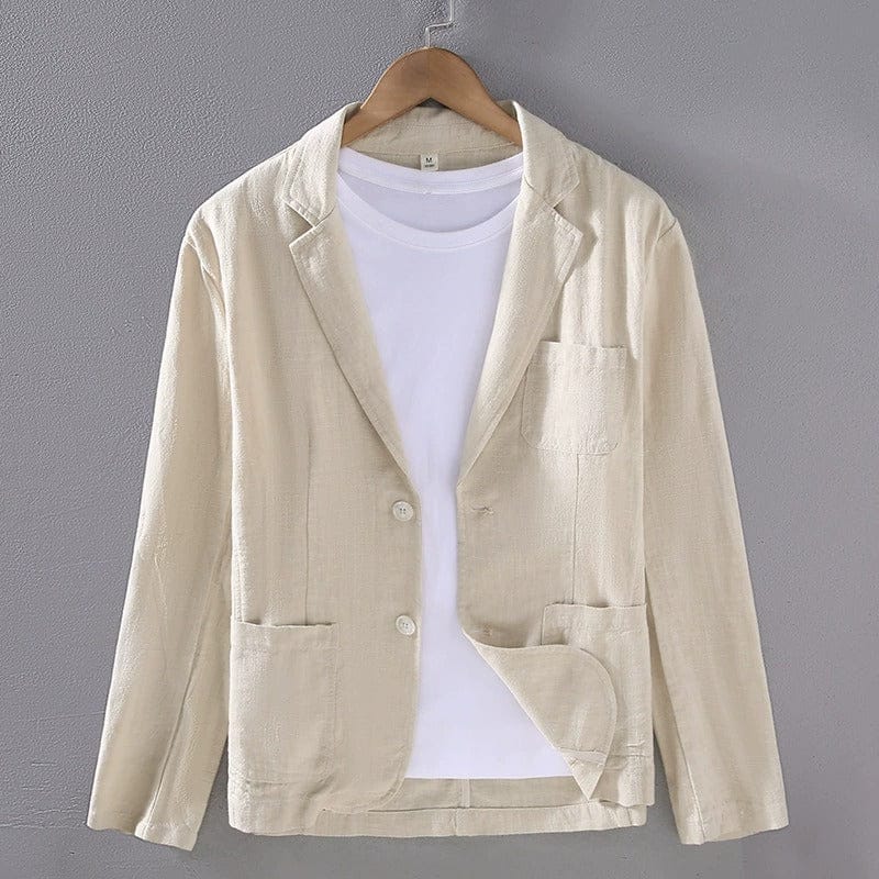 Helvano | Herren Leinen-Blazer regular