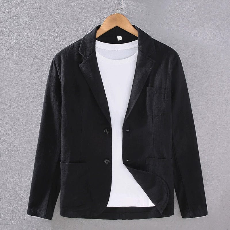 Helvano | Herren Leinen-Blazer regular