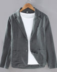 Helvano | Herren Leinen-Blazer regular