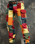 Helvano | Patchwork-Cargohose für Herren