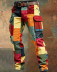 Helvano | Patchwork-Cargohose für Herren