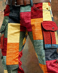 Helvano | Patchwork-Cargohose für Herren