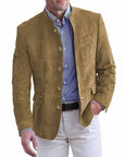 Helvano | Herren-Blazer mit Stehkragen