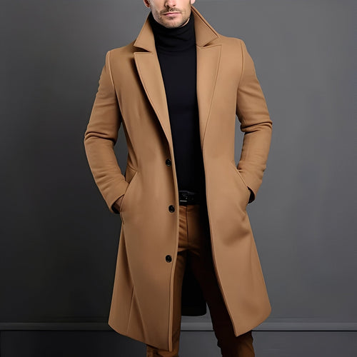 Helvano | Eleganter Woll-Trenchcoat für Herren