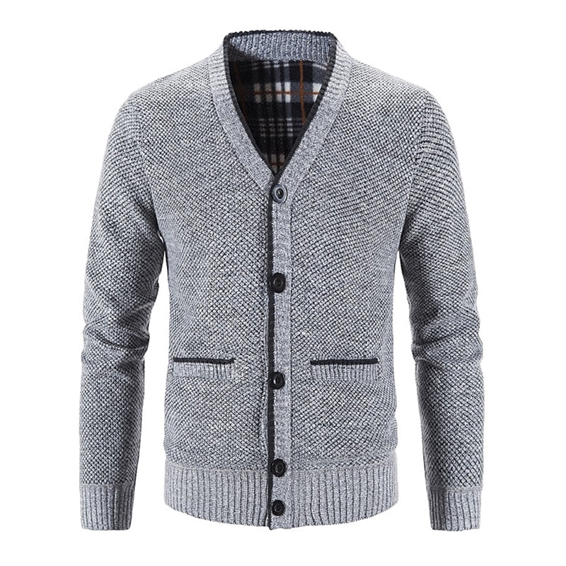 Helvano | Strickjacke mit V-Ausschnitt für Herren