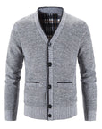 Helvano | Strickjacke mit V-Ausschnitt für Herren
