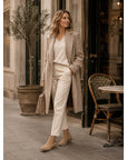 Helvano | Spitze Damen-Stiefeletten mit Blockabsatz